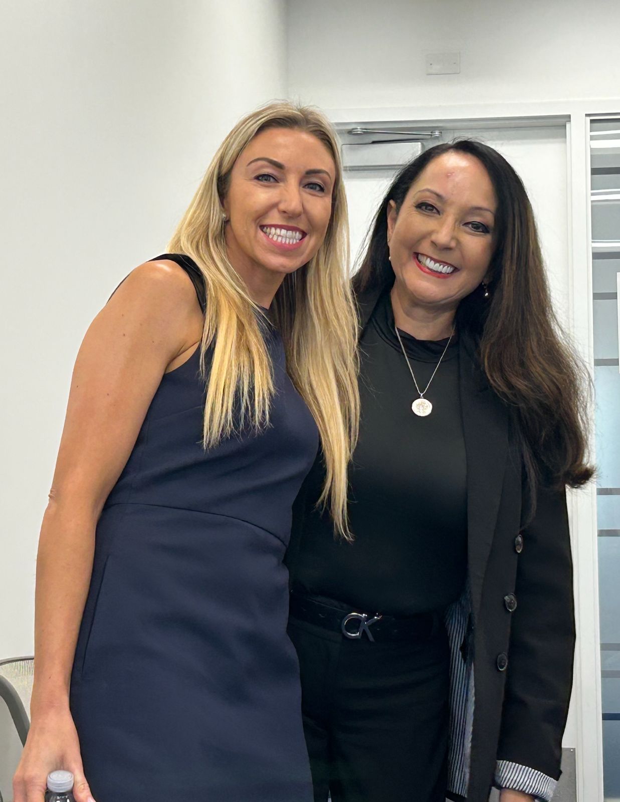Dr. Ashley & Jo backstage