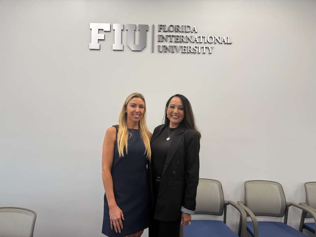 Dr. Ashley & Jo at FIU